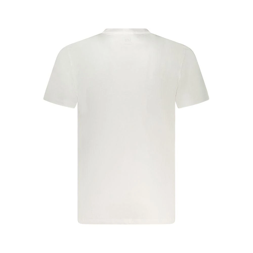 LEE White Cotton Men T-Shirt 2