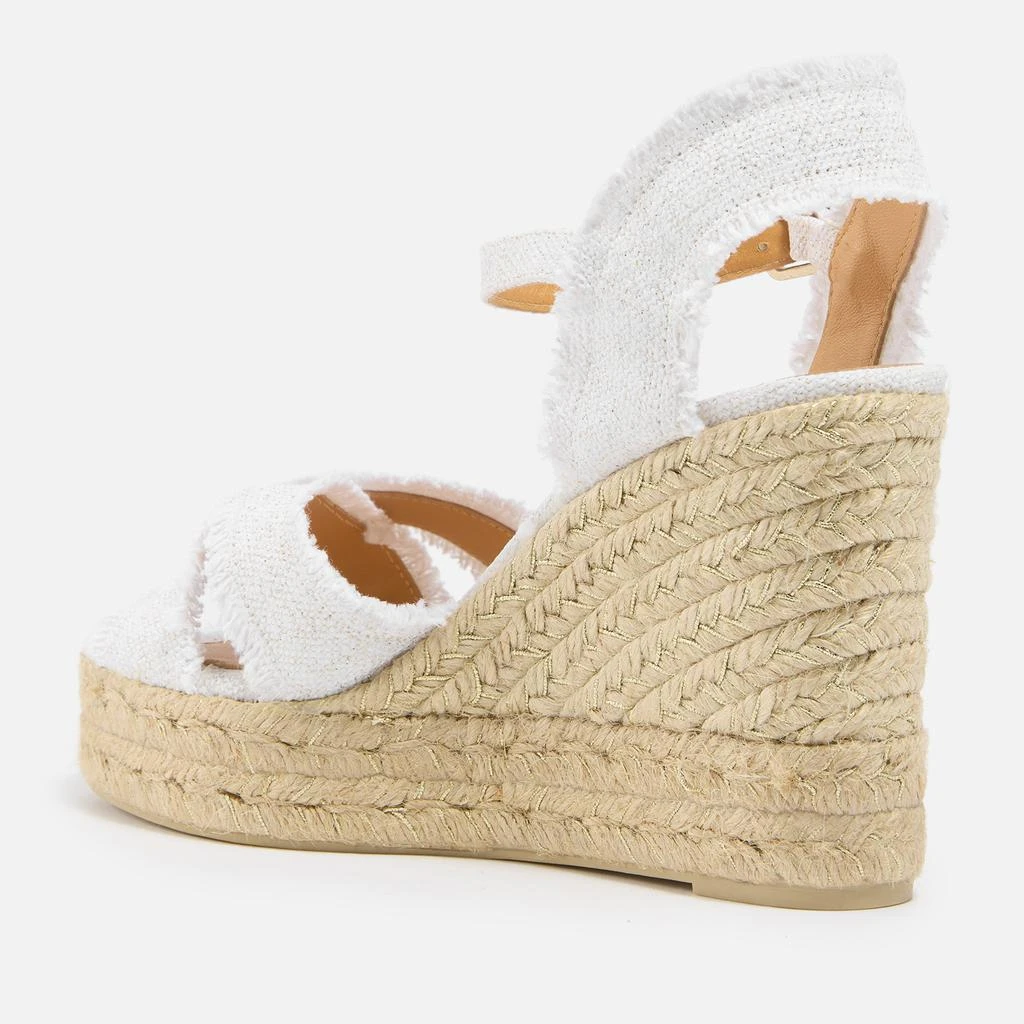 CASTAÑER Women's Bromelia Canvas Espadrille Wedge Sandals 2