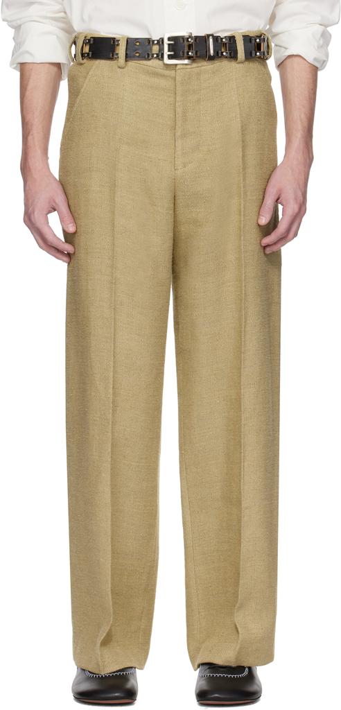 パンツ OUR LEGACY Emporio Armani CARICO TROUSER OUR LEGACY WORK SHOP Emporio Armani Beige Carico Trousers