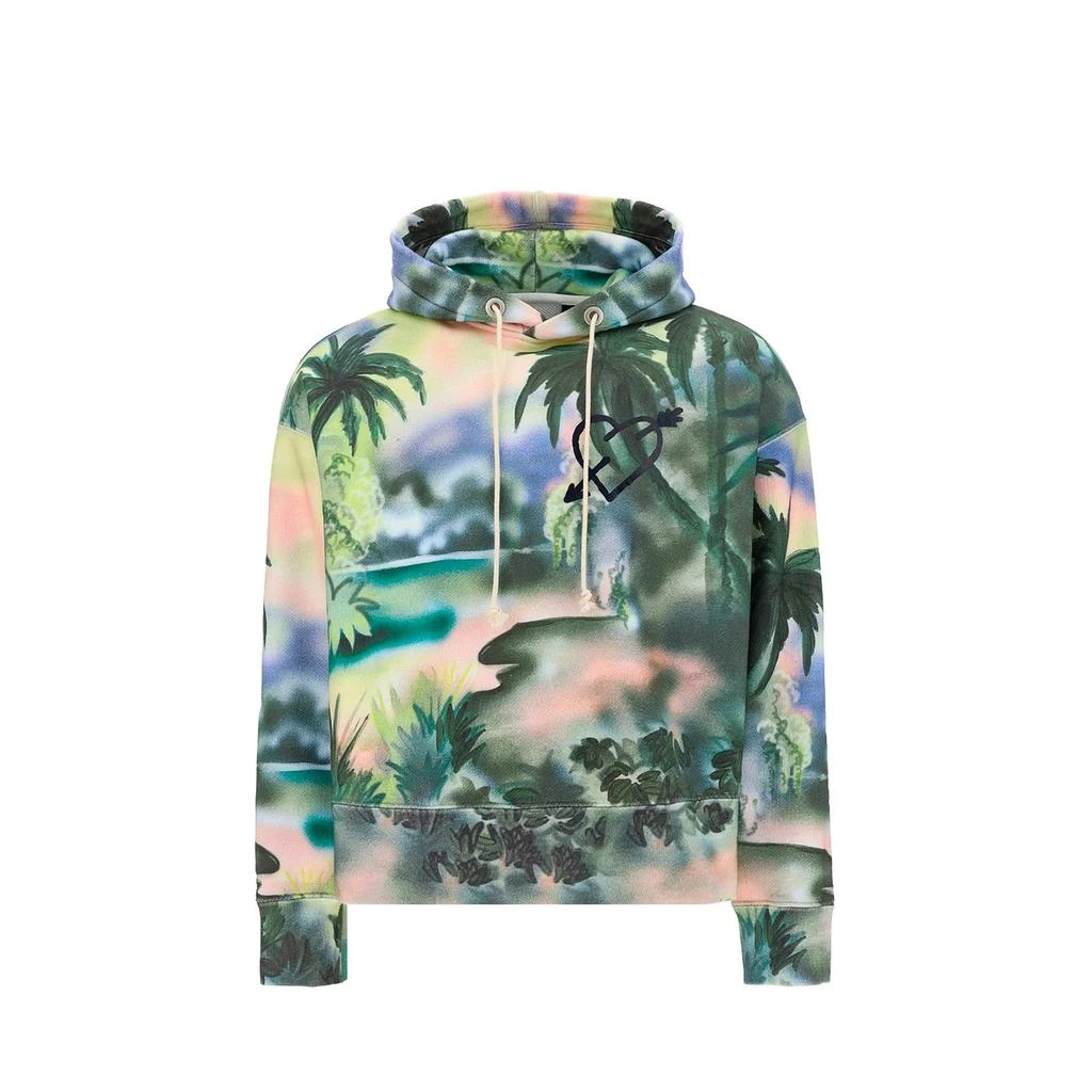Palm Angels Palm Angels Cotton Hooded Sweatshirt 1
