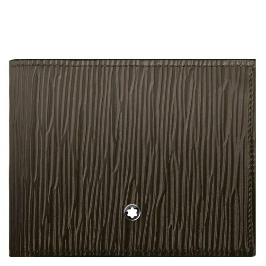 MontBlanc Khaki 4810 Leather Bi-Fold Wallet