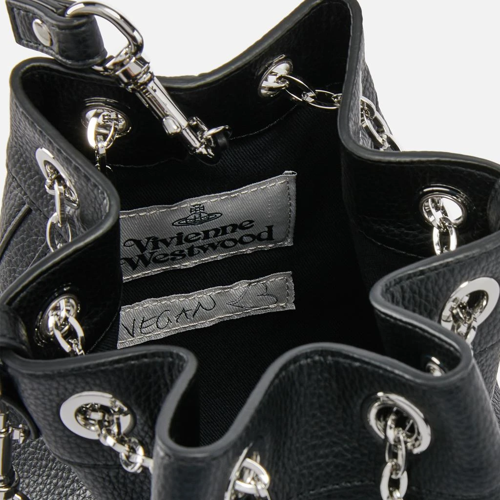 Vivienne Westwood Small Chrissy Vegan Leather Bucket Bag 4
