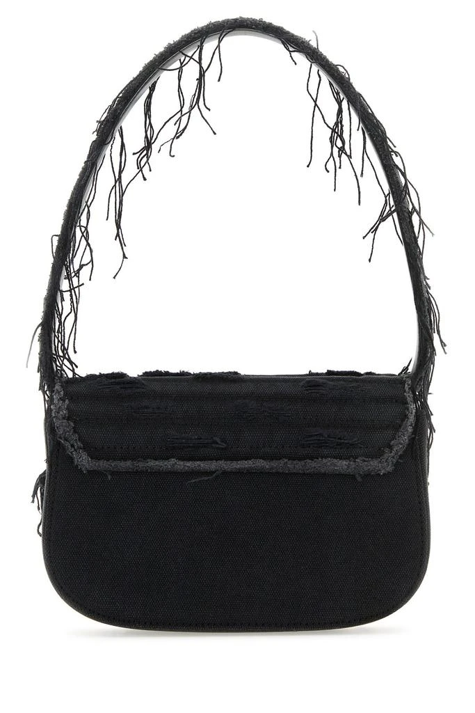 Diesel Black denim 1DR shoulder bag 2
