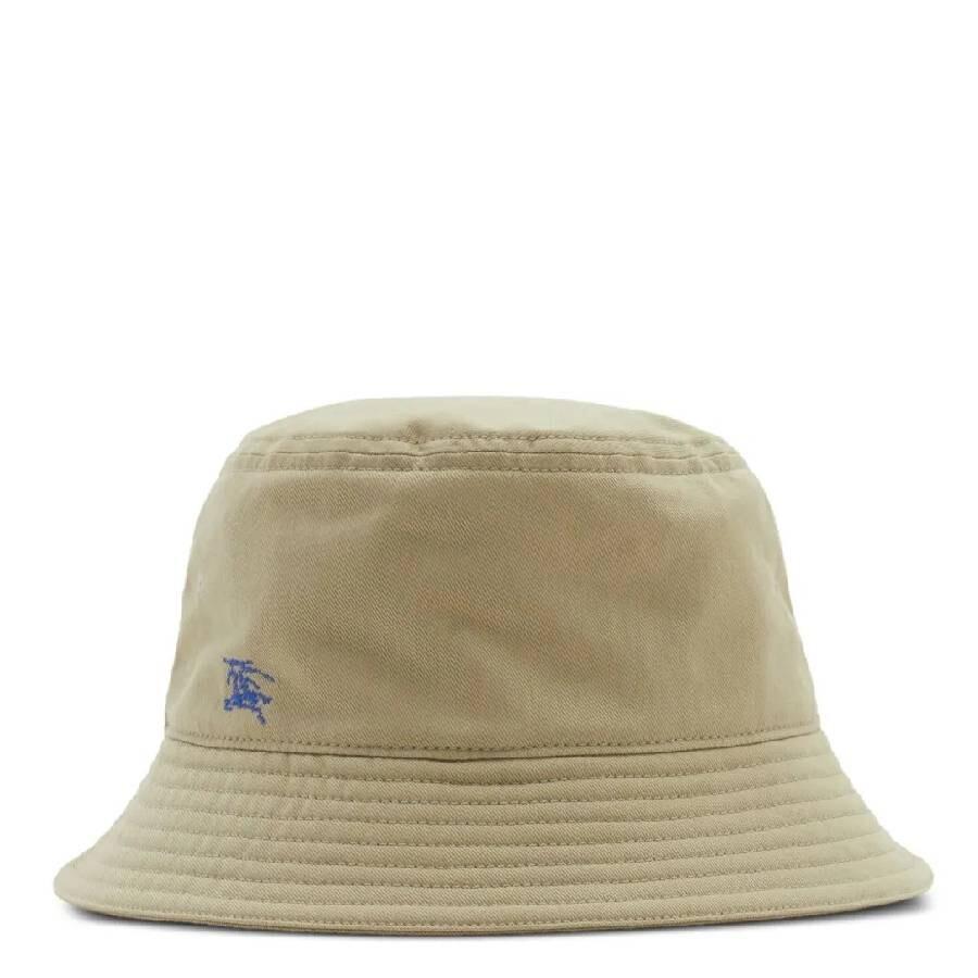 Burberry Equestrian Knight Embroidered Cotton Bucket Hat