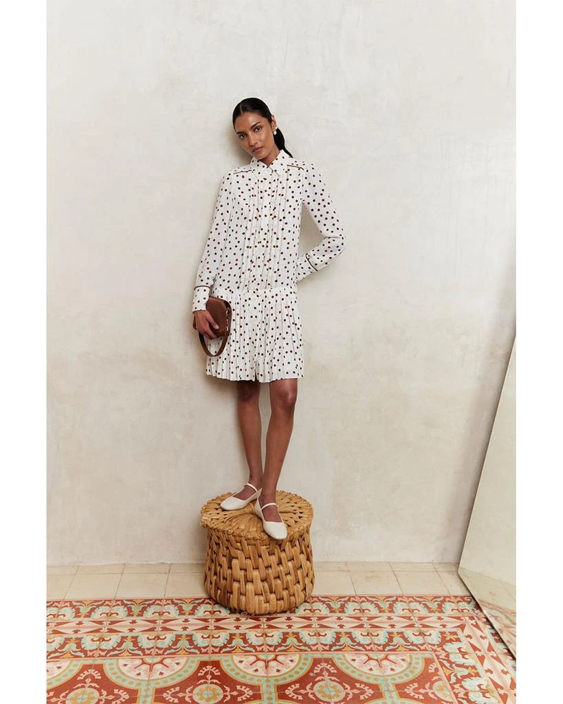HOBBS LONDON Francesca Dot Print Dress 3