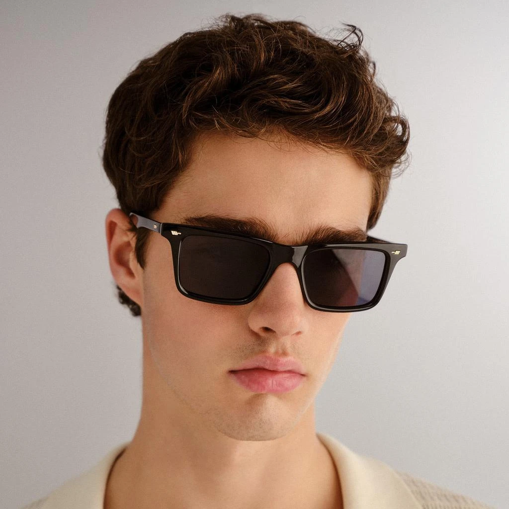 Le Specs Broski Acrylic D-Frame Sunglasses 2