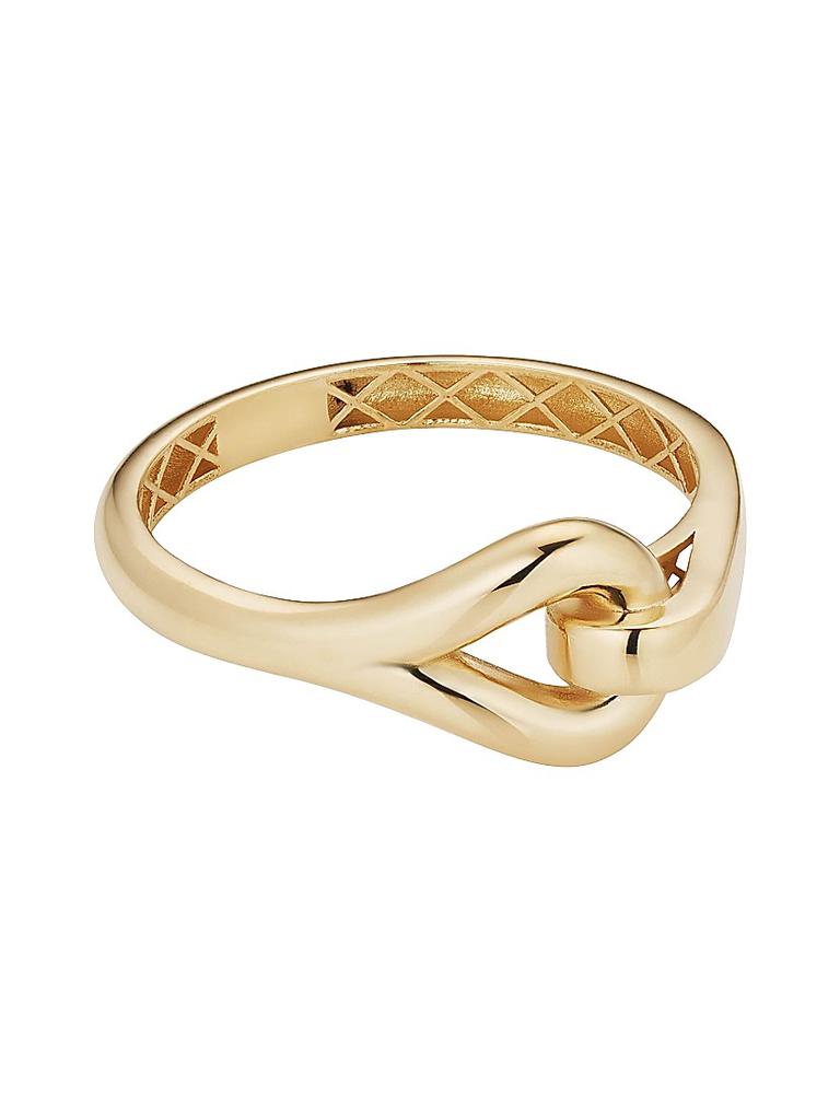 Oradina 14K Yellow Gold Forever Linked Ring