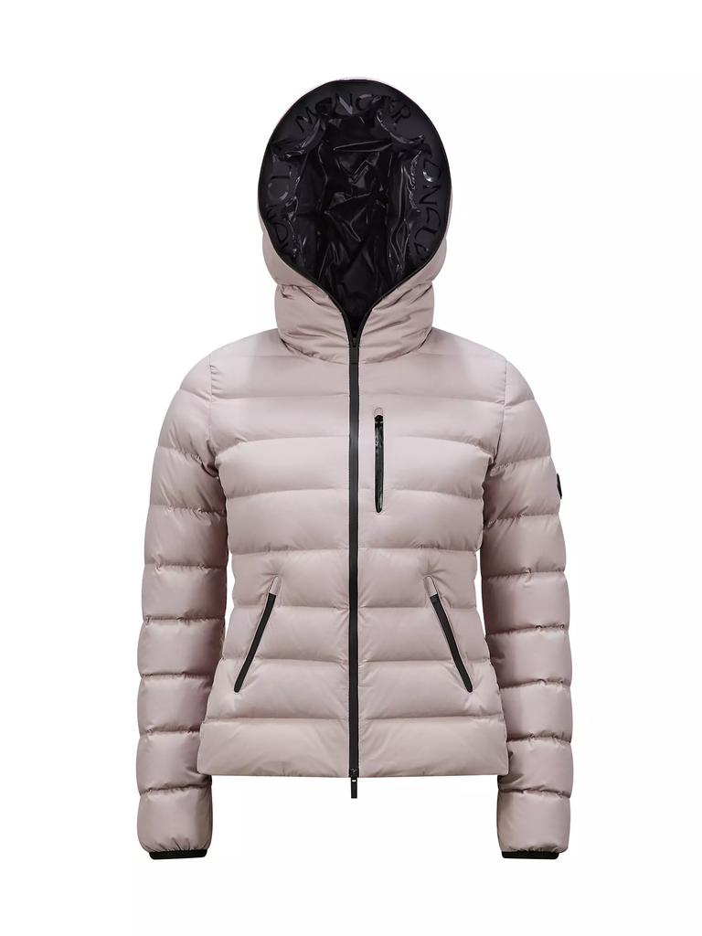 Moncler Herbe Hooded Short Down Jacket