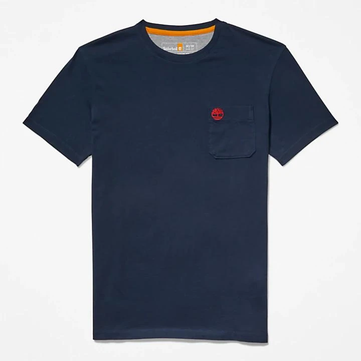 Timberland Dunstan River Pocket T-shirt for Men in Navy 6