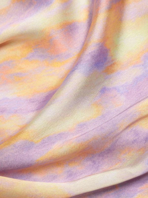 Vince Ikat Tie Dye Slip Maxi Dress 4