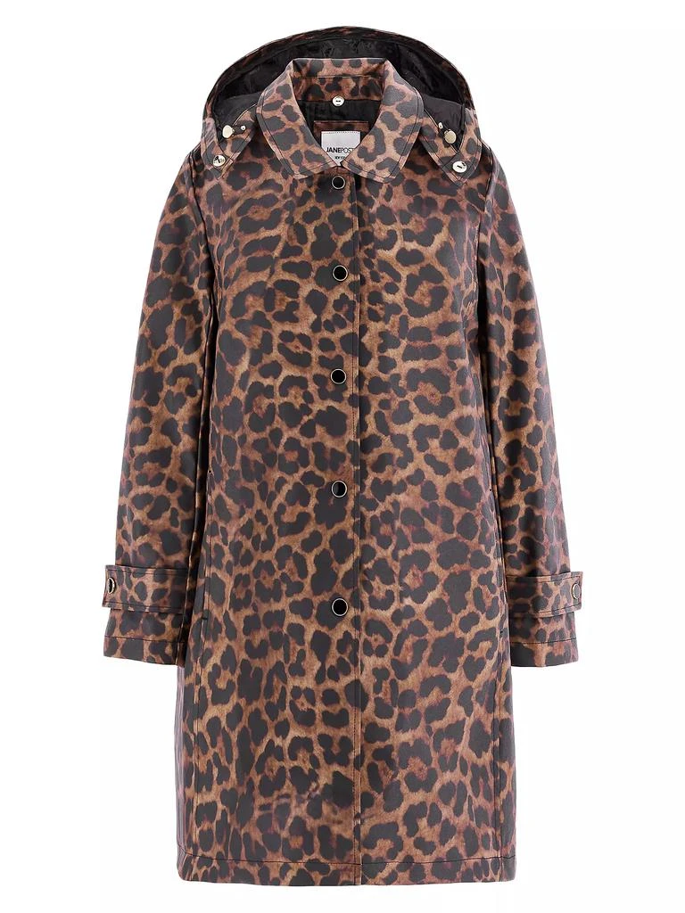 Jane Post Iconic Princess Leopard Slicker Coat 1