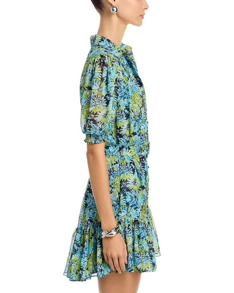 Cinq à Sept Dahlia Print Halbini Dress 5
