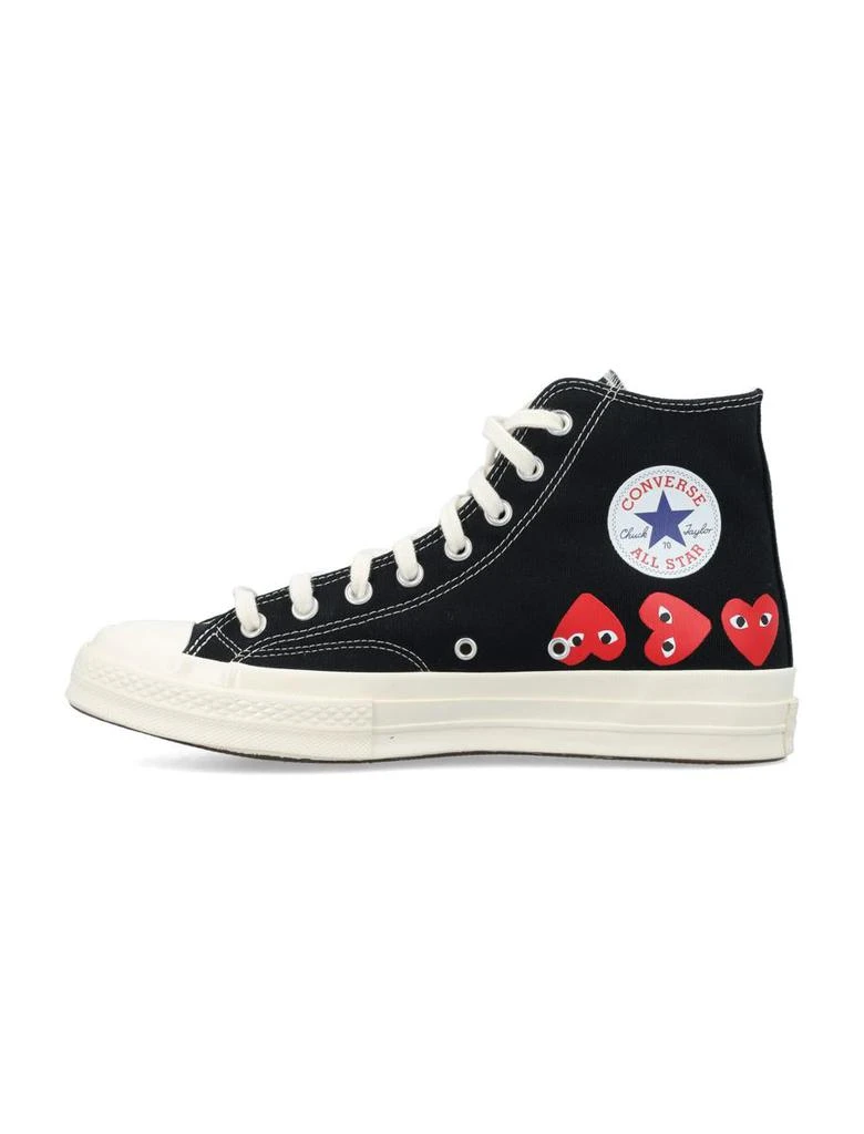 Comme des Garcons Converse X Comme Des Garçons Play Multi Heart Hi Top 3