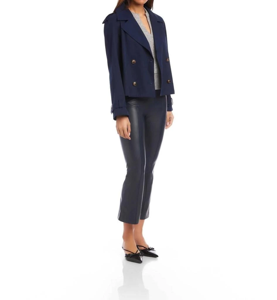 Fifteen Twenty Fifteen Twenty - Chelsea Cropped Trench Jacket 3