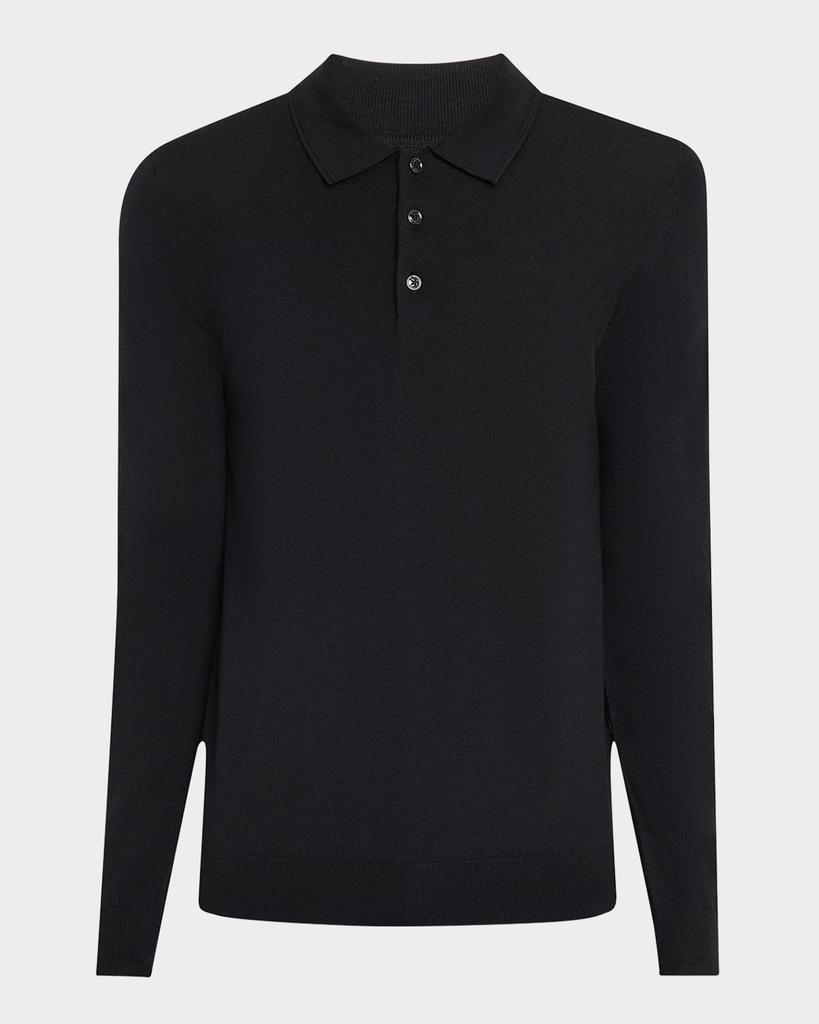 REISS Men's Trafford Polo Sweater