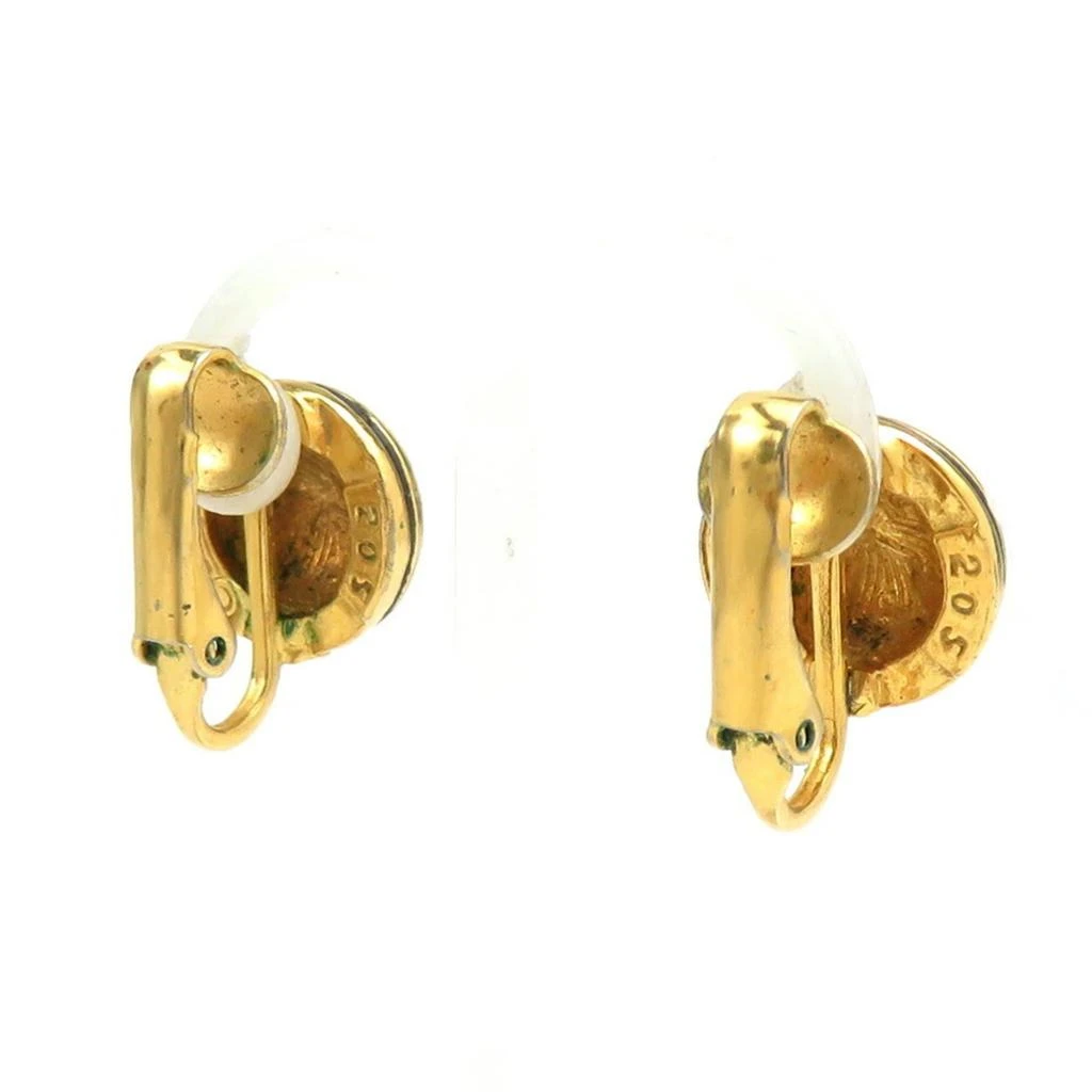 Chanel gold Metal Clip Earrings (Pre-Owned) 2