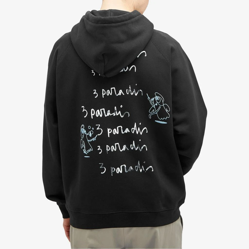 3.Paradis 3.Paradis x Edgar Plans Chalkboard Hoodie 3