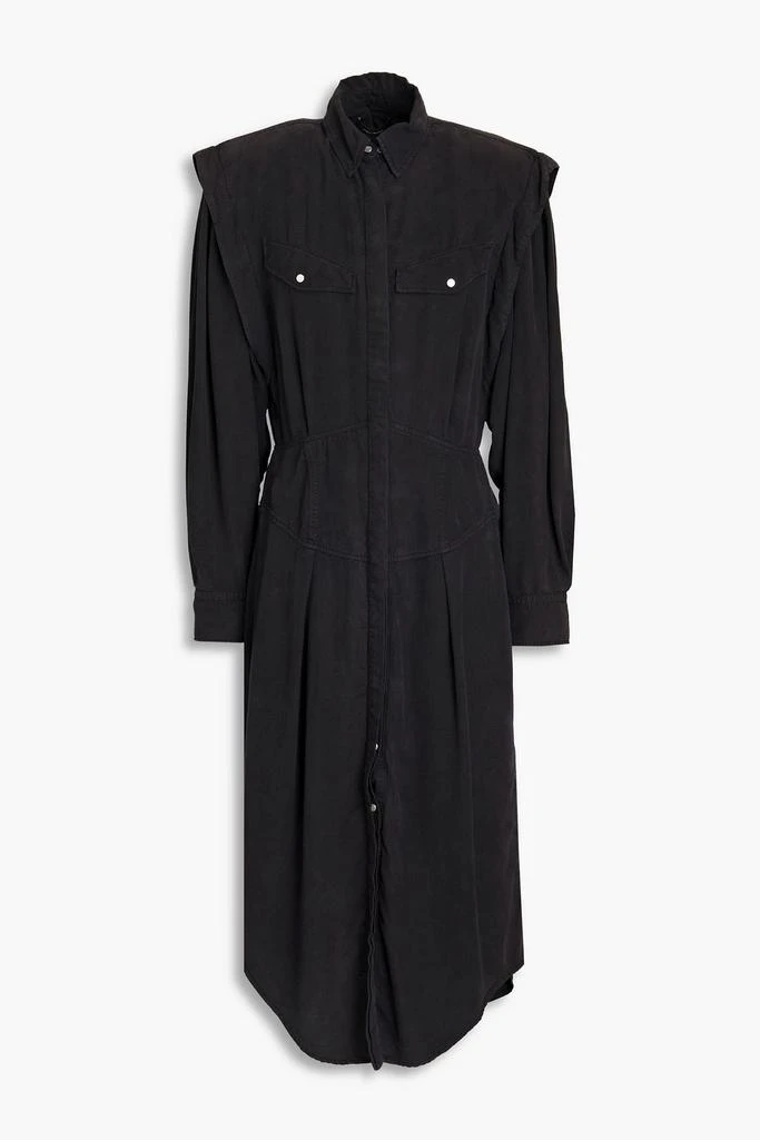 Isabel Marant Naveen Lyocell-twill midi shirt dress 1