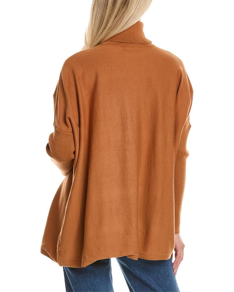 Joan Vass Turtleneck Boxy Pullover