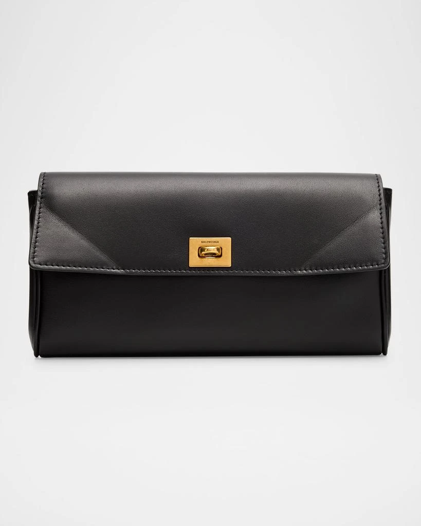 Balenciaga Rodeo Folded Leather Continental Wallet 1