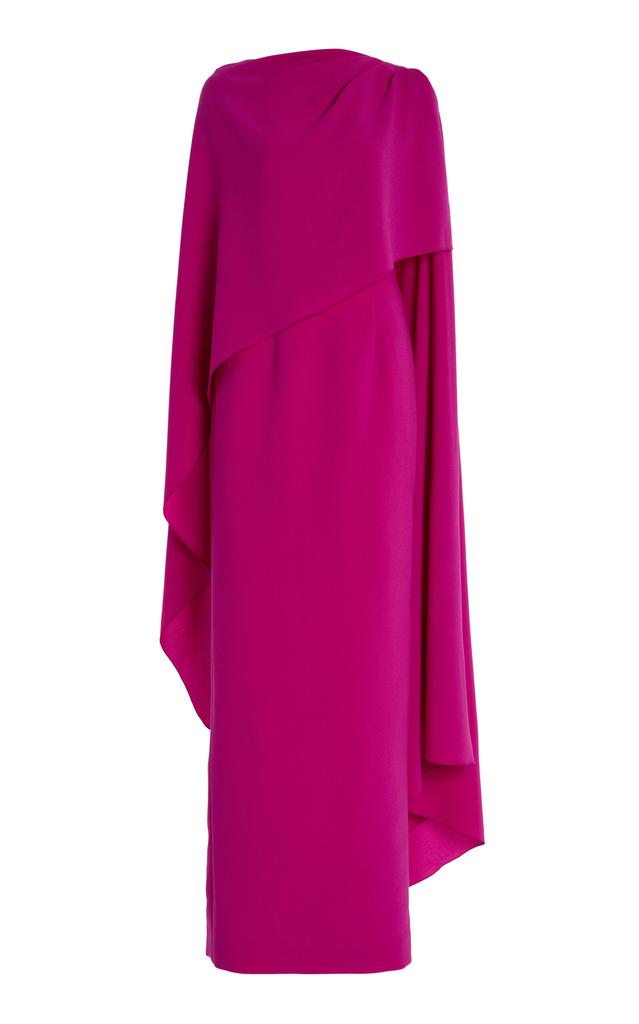 ROKSANDA ROKSANDA - Demetria Draped Crepe Maxi Dress - Pink - UK 10 - Moda Operandi