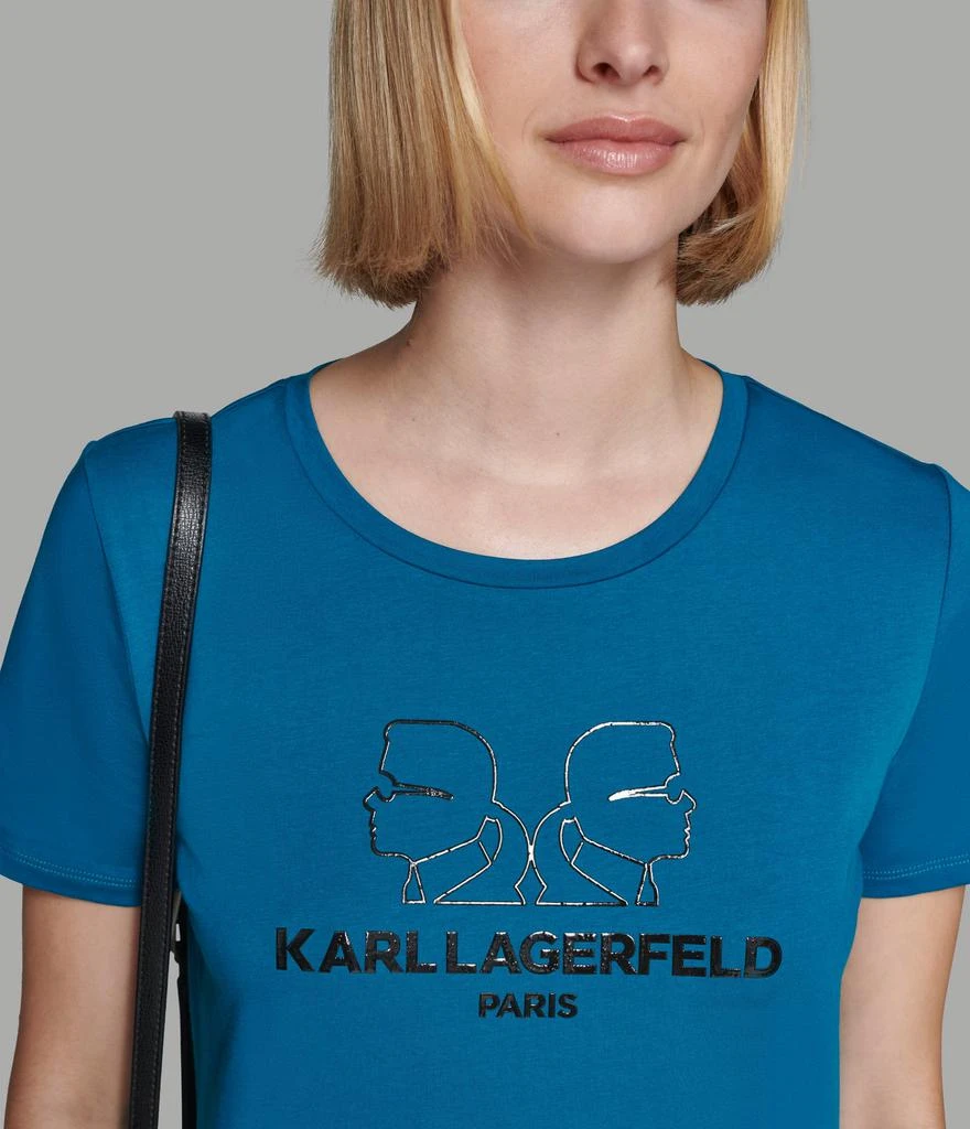 Karl Lagerfeld Paris DOUBLE KARL HEAD TEE 4