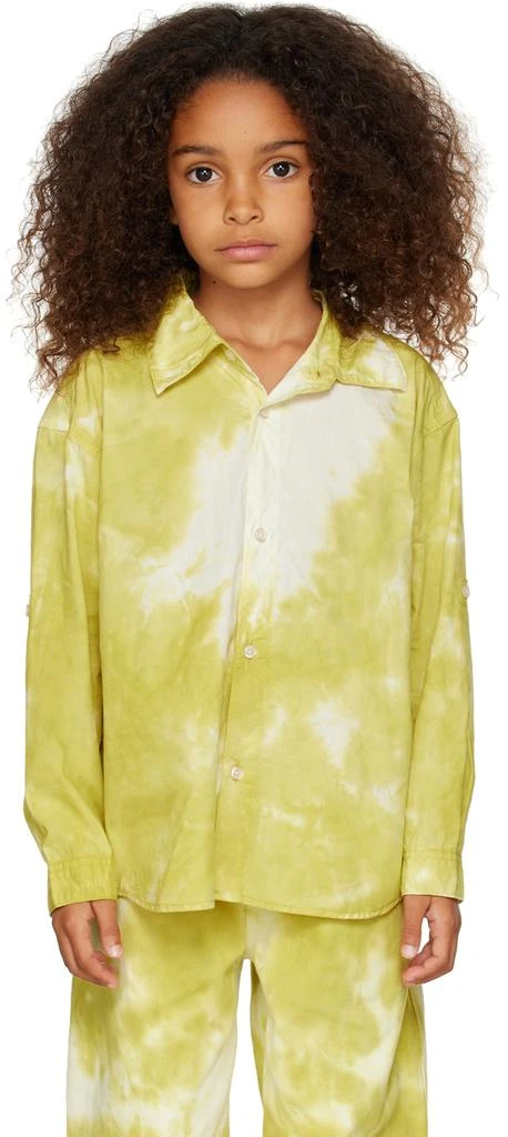 Wildkind Kids Green Tie-Dye Jason Shirt