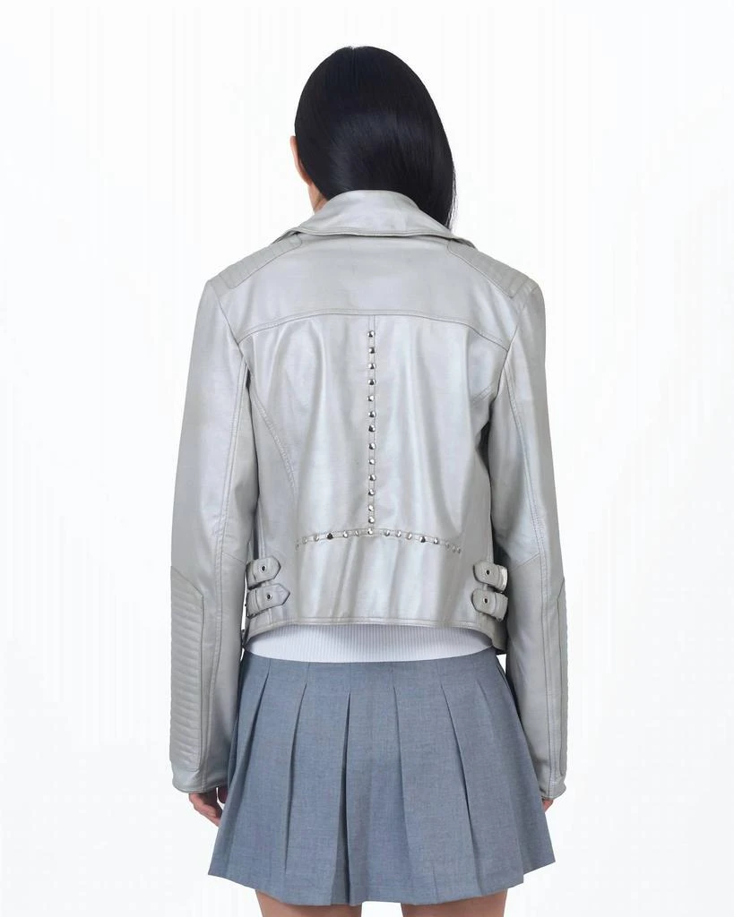 JKT NYC Jkt Nyc - Harley Metallic Leather Jacket 2
