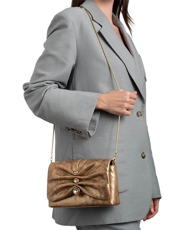 Alexis Bittar Ruched Crystal Crossbody 3