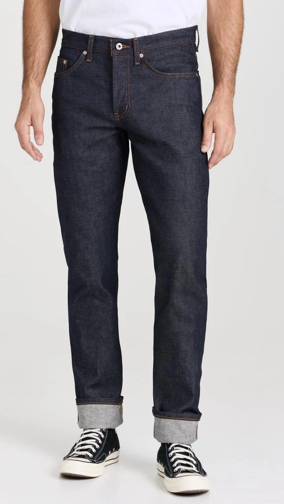 Naked & Famous Weird Guy Dirty Fade Selvedge Jeans 1
