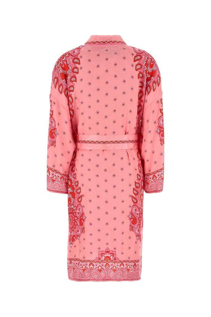 ETRO Printed satin kimono