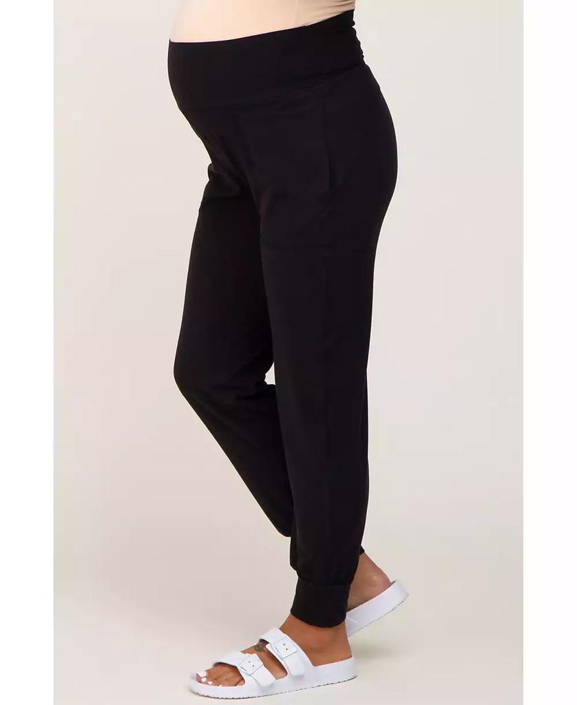 Pinkblush Maternity Black Soft Joggers
