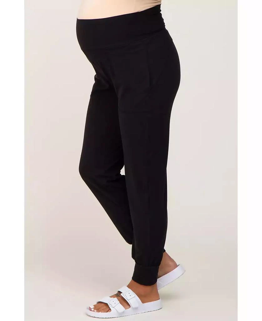 Pinkblush Maternity Black Soft Joggers 2