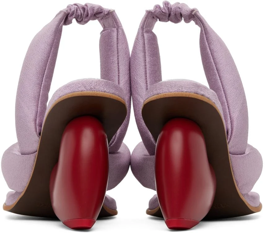 YUME YUME Purple Love Heeled Sandals 2