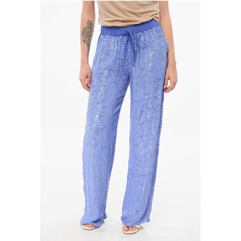 Parosh Sequined Straight Women's Pants