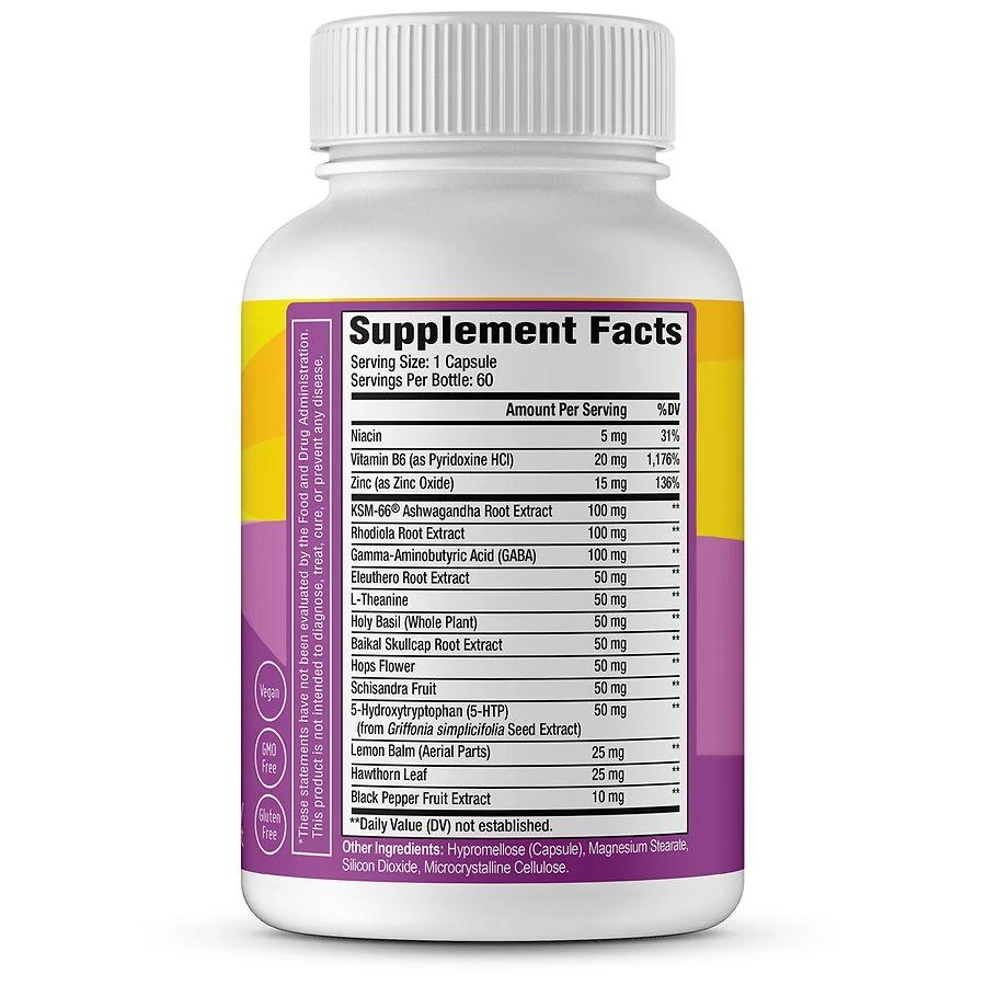 Calmable Stress Relief for Women Capsules 3