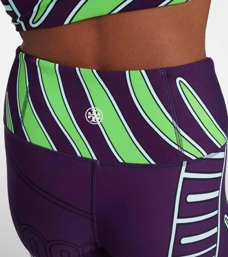 Tory Sport Weightless 7/8 printed leggings 6