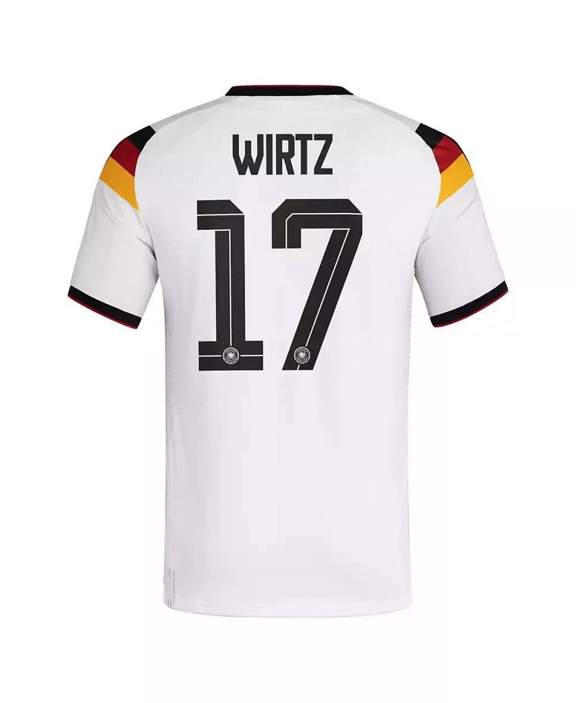 Adidas Men
s Florian Wirtz White Germany National Team 2026 Home Authentic Jersey 3