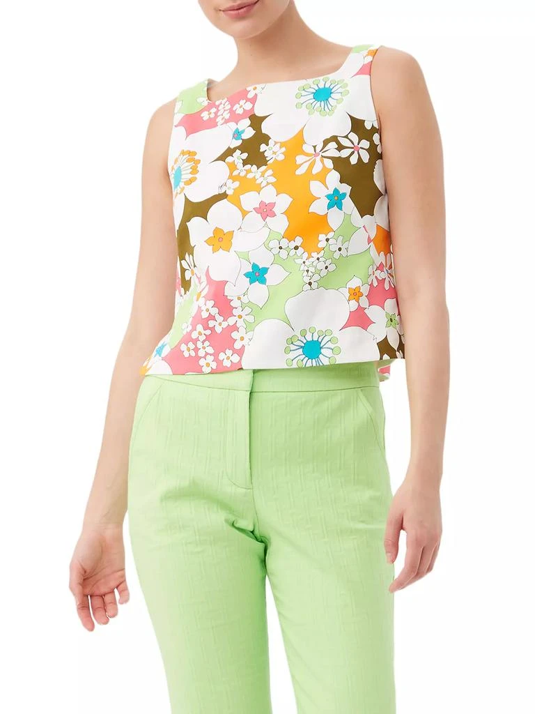 Trina Turk Venya 2 Floral Top 1