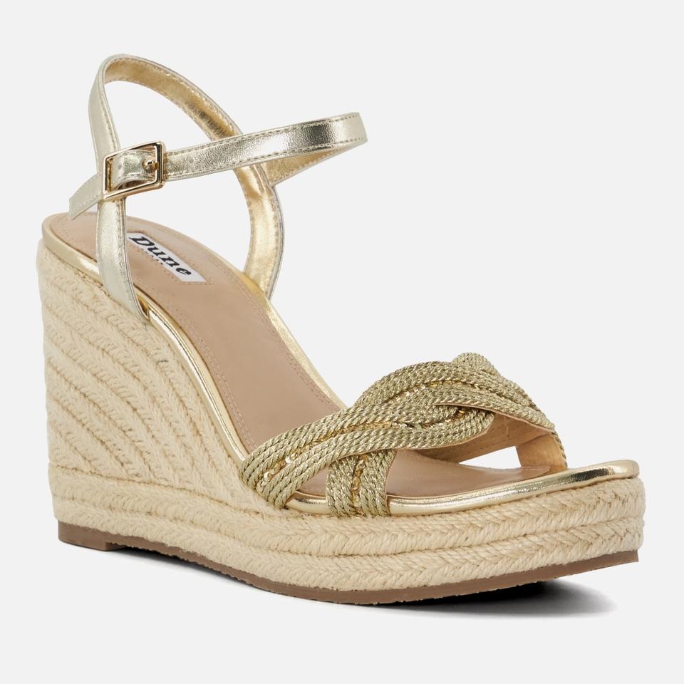 Dune DUNE LONDON WOMEN'S KASPAR ESPADRILLE WEDGE SANDALS