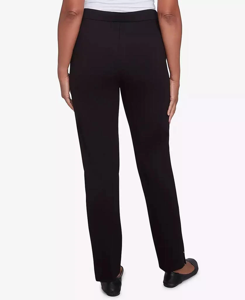 Alfred Dunner Women's Romancing the Stone Romance Short Length Ponte Pants 2