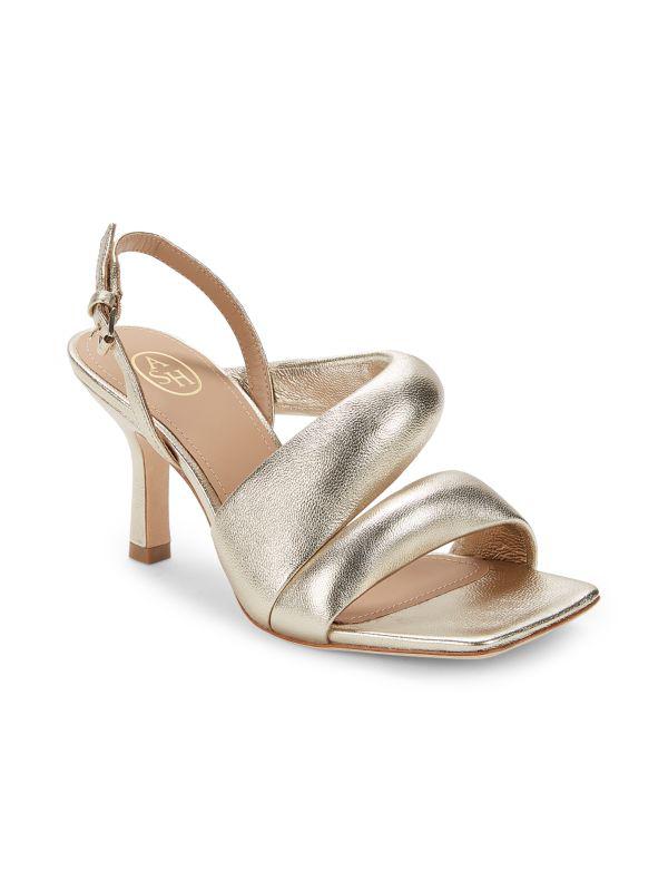 Ash Madison Metallic Leather Sandals