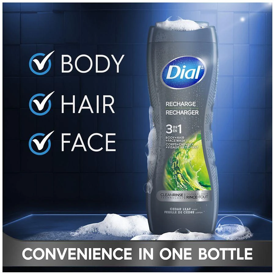 Dial Men 3 in 1 Body Wash Recharge 5