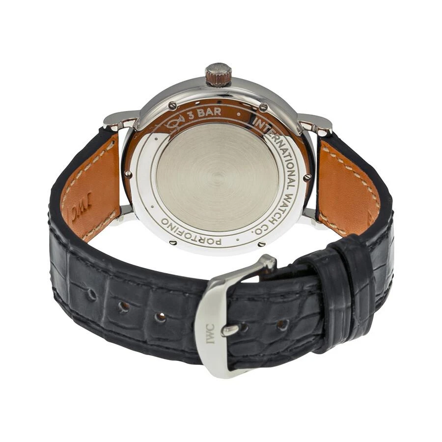 IWC Schaffhausen Portofino Automatic Diamond Black Dial Unisex Watch IW458102 3