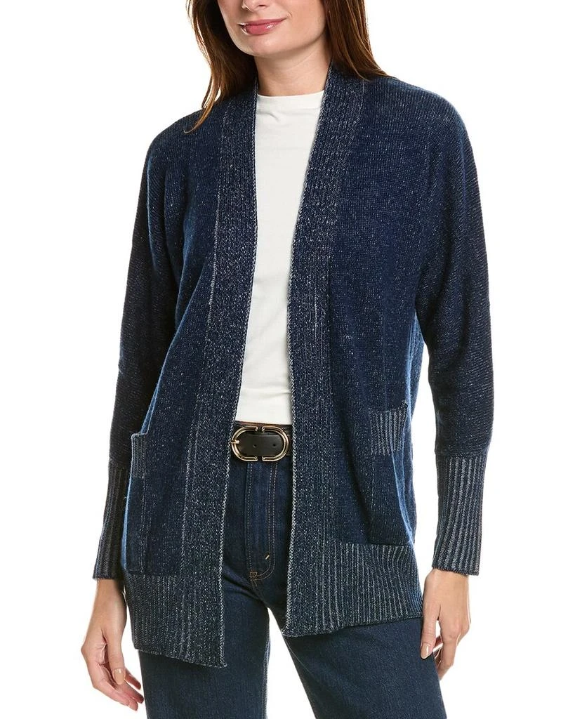 FORTE_FORTE Plaited Wool & Cashmere-Blend Cardigan 1