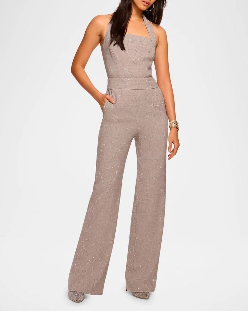 Ramy Brook Cyprus Embellished Halter Jumpsuit 2