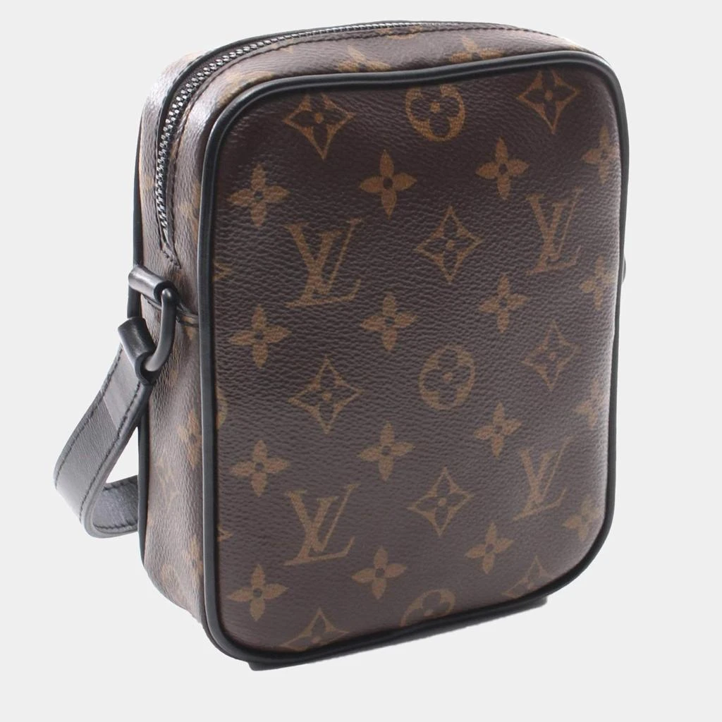 Louis Vuitton Louis Vuitton Brown and Black Monogram Macassar Canvas Christopher Wearable Wallet 2