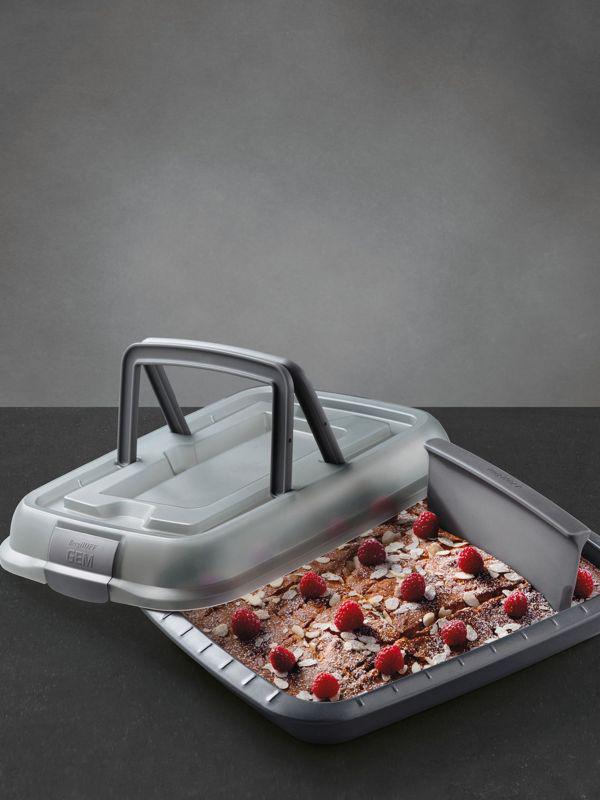 BergHOFF Gem Non-Stick Covered Cake Pan with Slicer