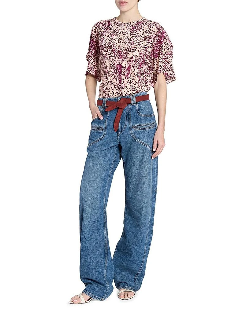 Isabel Marant Lecce Leather Wrap Belt 3