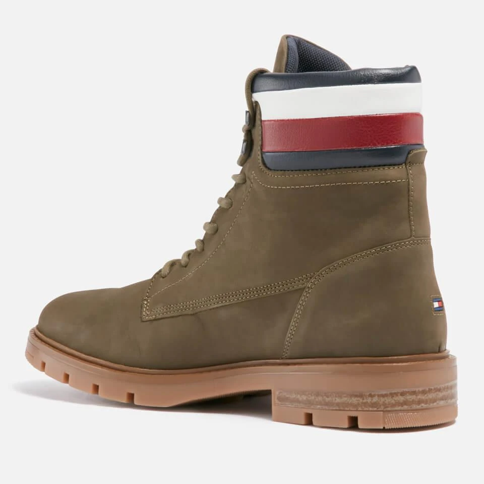 Tommy Hilfiger TOMMY HILFIGER MEN'S CORPORATE NUBUCK LACE UP BOOTS 3